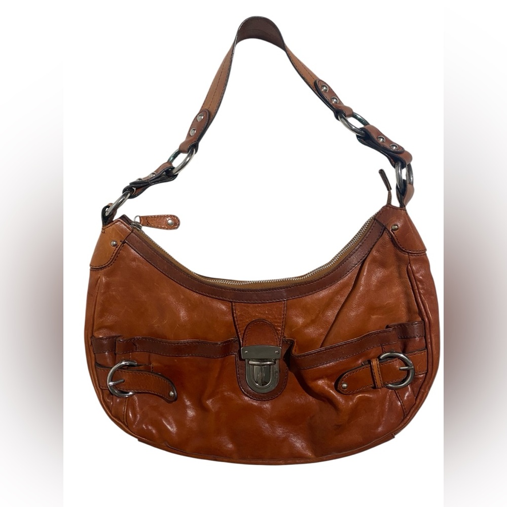 Marks & Spencer Brown Leather Shoulder Bag